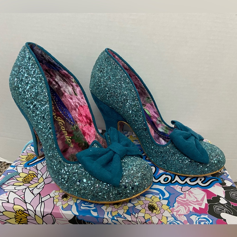 Turquoise Nick of Time Irregular Choice